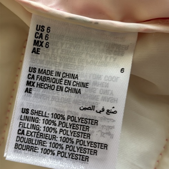 Epic Threads Girls Packable Pink Heart Puffer Jacket - Picture 13 of 16